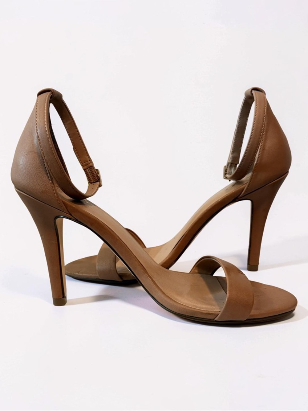Mix No. 6 Nude Ankle-Strap 4” Heels